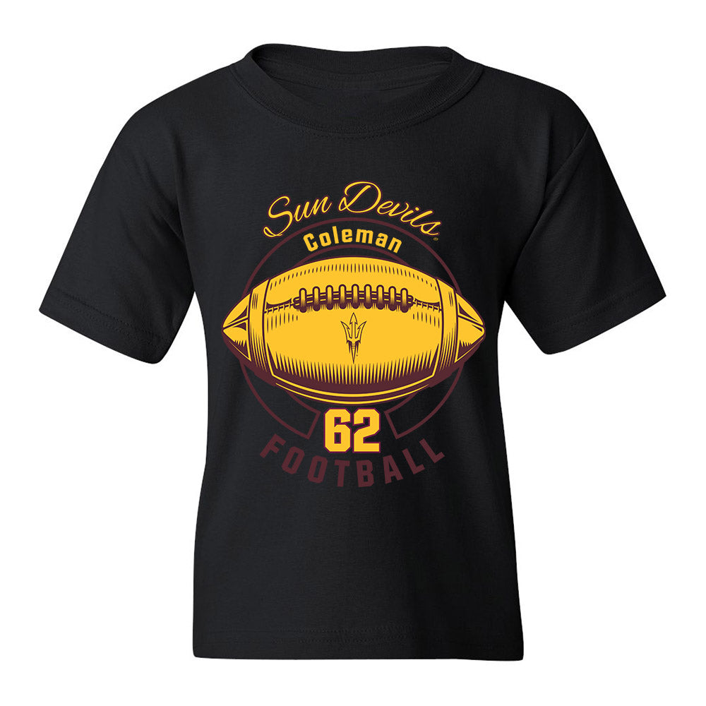 Arizona State - NCAA Football : Ben Coleman - Classic Fashion Shersey Youth T-Shirt