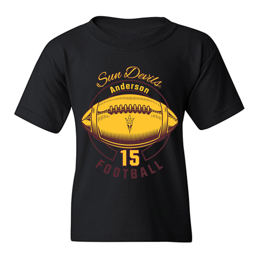 Arizona State - NCAA Football : Khamari Anderson - Classic Fashion Shersey Youth T-Shirt-0
