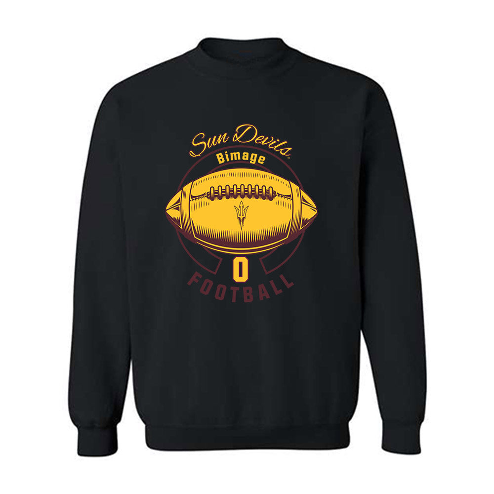 Arizona State - NCAA Football : Rodney Jr Bimage - Classic Fashion Shersey Crewneck Sweatshirt-0