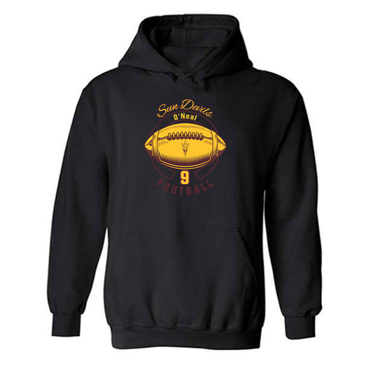 Arizona State - NCAA Football : Elijah O'Neal - Classic Fashion Shersey Hooded Sweatshirt-0