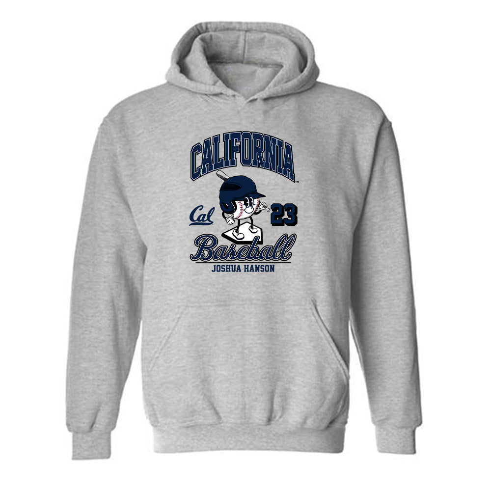 UC Berkeley - NCAA Baseball : Joshua Hanson - Fashion Shersey Hooded Sweatshirt-0