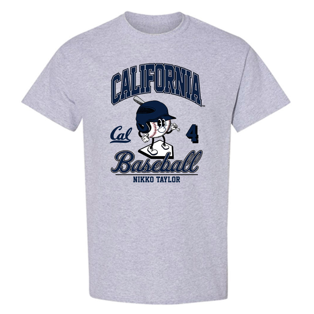 UC Berkeley - NCAA Baseball : Nikko Taylor - Fashion Shersey T-Shirt-0