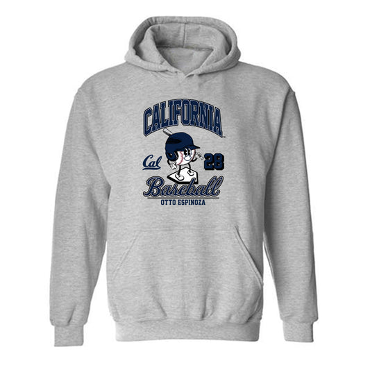 UC Berkeley - NCAA Baseball : Otto Espinoza - Fashion Shersey Hooded Sweatshirt-0