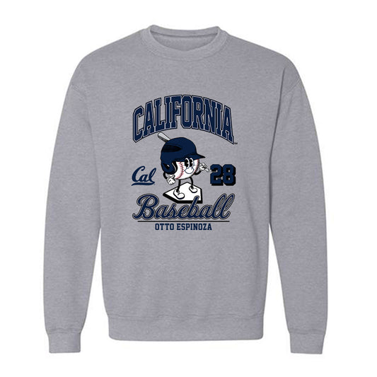 UC Berkeley - NCAA Baseball : Otto Espinoza - Fashion Shersey Crewneck Sweatshirt-0