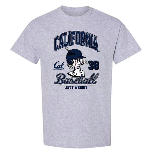 UC Berkeley - NCAA Baseball : Jett Wright - Fashion Shersey T-Shirt-0
