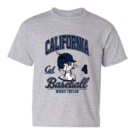 UC Berkeley - NCAA Baseball : Nikko Taylor - Fashion Shersey Youth T-Shirt-0
