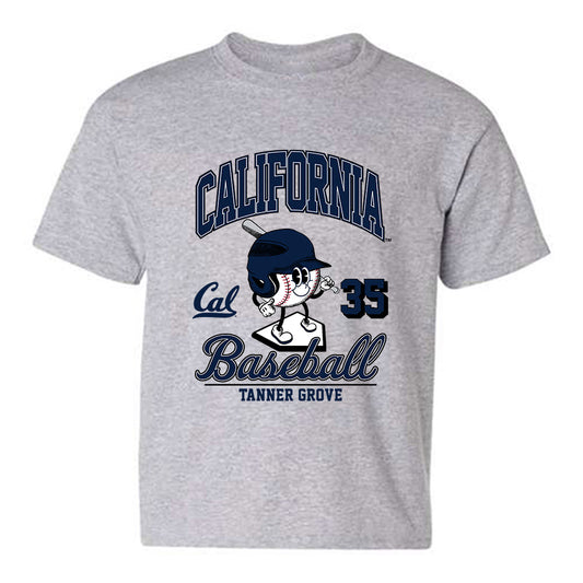 UC Berkeley - NCAA Baseball : Tanner Grove - Fashion Shersey Youth T-Shirt-0