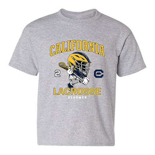 UC Berkeley - NCAA Women's Lacrosse : Katie Bloomer - Fashion Shersey Youth T-Shirt-0