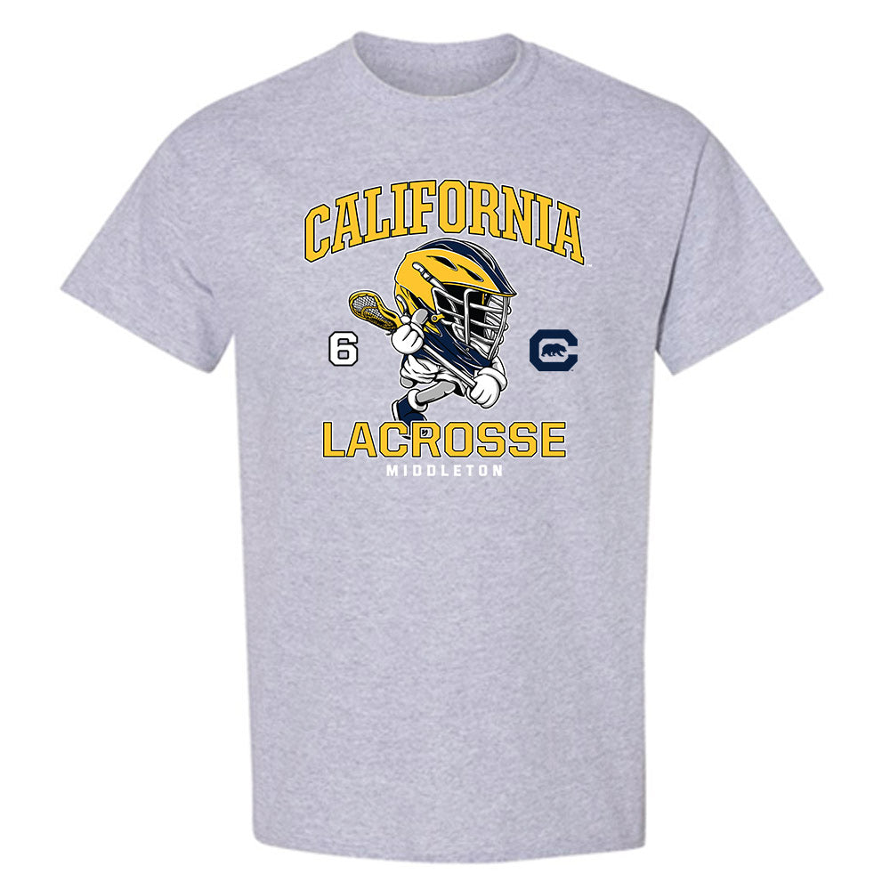 UC Berkeley - NCAA Women's Lacrosse : Jane Middleton - Fashion Shersey T-Shirt-0