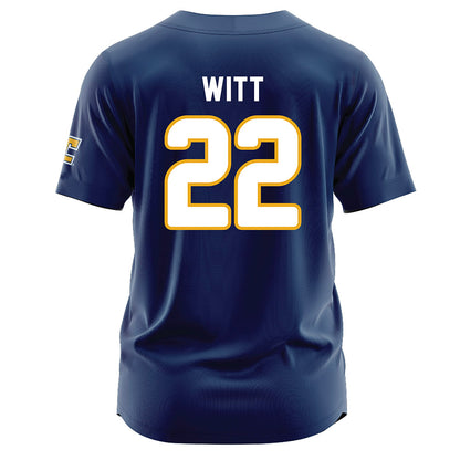 UTC - NCAA Softball : sara witt - Navy Jersey-1