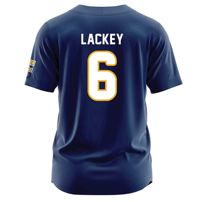UTC - NCAA Softball : Chloe Lackey - Navy Jersey-1
