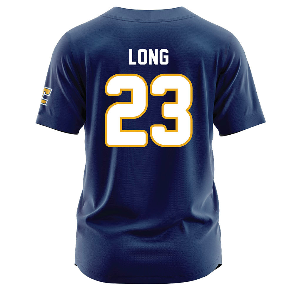 UTC - NCAA Softball : Taylor Long - Navy Jersey