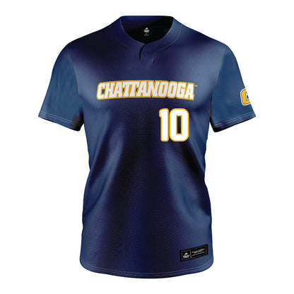 UTC - NCAA Softball : Ava Cowart - Navy Jersey-0