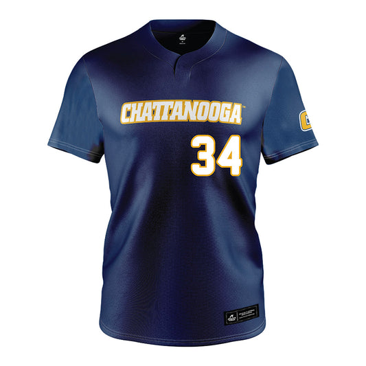 UTC - NCAA Softball : Emery Bales - Navy Jersey-0