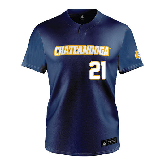 UTC - NCAA Softball : Izzy Carlyle - Navy Jersey