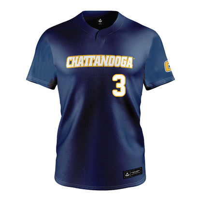 UTC - NCAA Softball : Jade Gainer - Navy Jersey-0