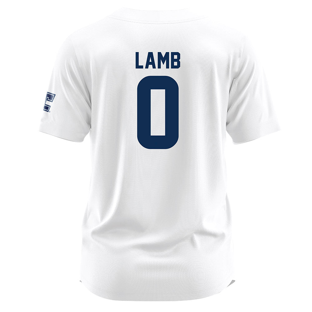 UTC - NCAA Softball : Riley Lamb - White Jersey-1