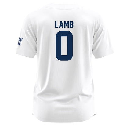 UTC - NCAA Softball : Riley Lamb - White Jersey-1