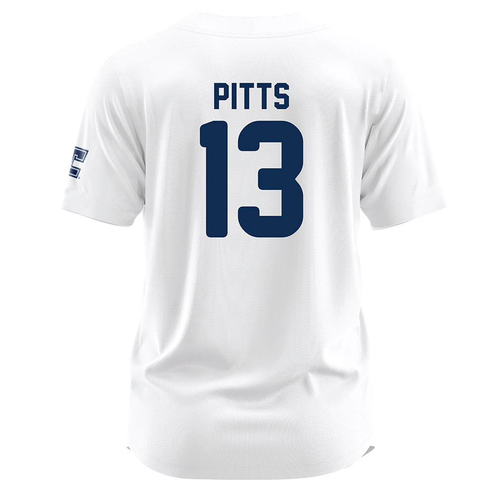 UTC - NCAA Softball : Baileigh Pitts - White Jersey-1