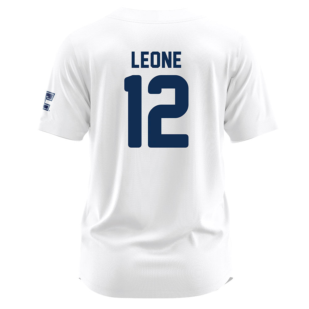 UTC - NCAA Softball : Mia Leone - White Jersey-1