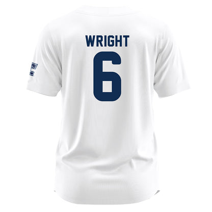 UTC - NCAA Softball : Zoe Wright - White Jersey-1