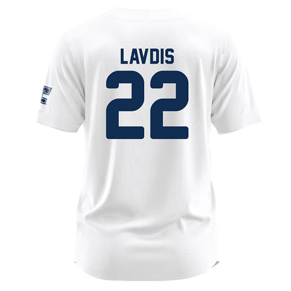 UTC - NCAA Softball : Alyssa Lavdis - White Jersey-1
