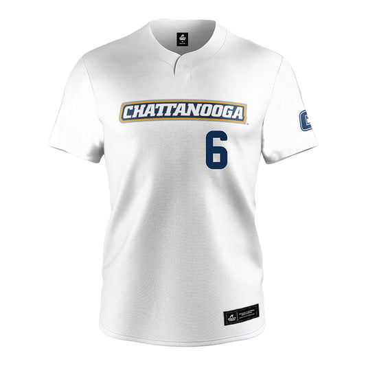UTC - NCAA Softball : Zoe Wright - White Jersey-0