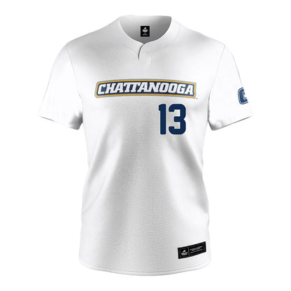 UTC - NCAA Softball : Baileigh Pitts - White Jersey-0