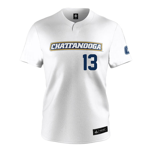 UTC - NCAA Softball : Baileigh Pitts - White Jersey-0