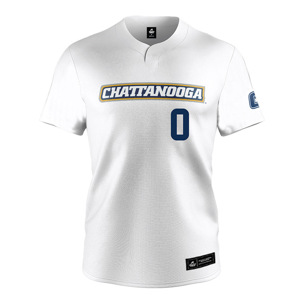 UTC - NCAA Softball : Riley Lamb - White Jersey-0
