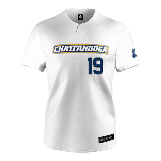 UTC - NCAA Softball : Abi Bunt - White Jersey-0