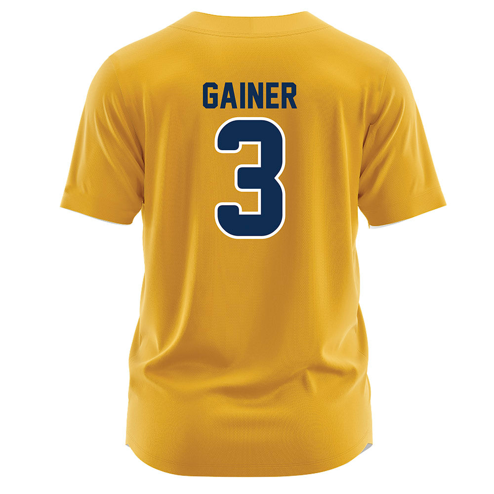 UTC - NCAA Softball : Jade Gainer - Gold Jersey-1