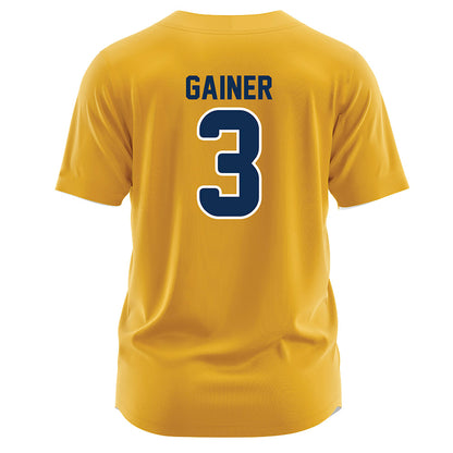 UTC - NCAA Softball : Jade Gainer - Gold Jersey-1