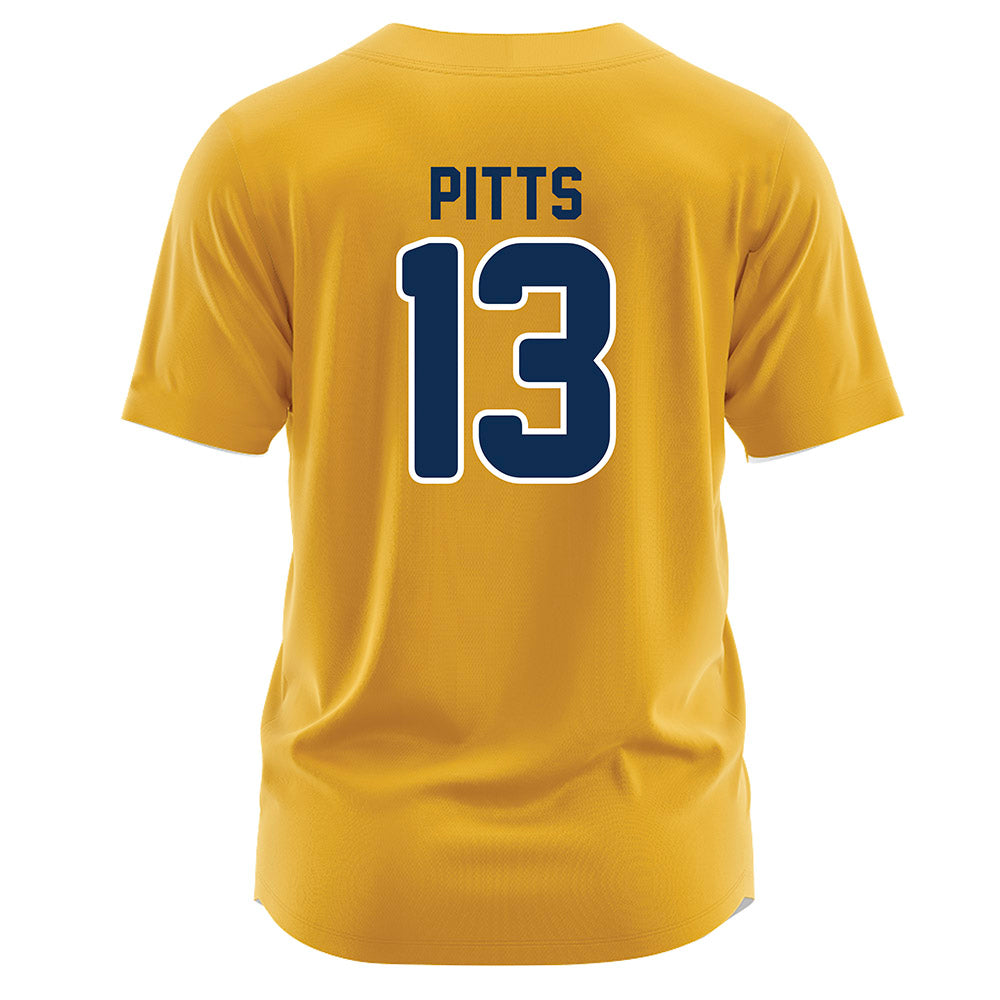 UTC - NCAA Softball : Baileigh Pitts - Gold Jersey-1