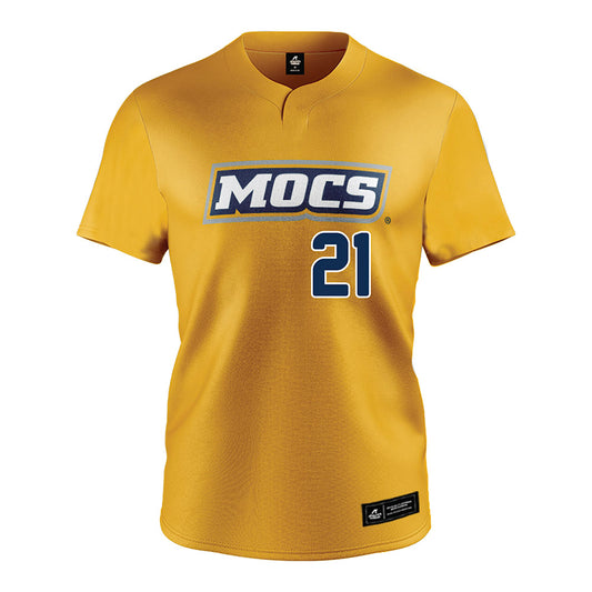 UTC - NCAA Softball : Izzy Carlyle - Gold Jersey-0