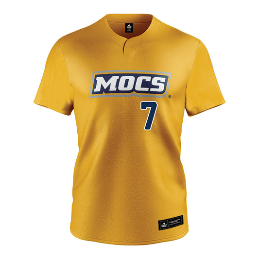 UTC - NCAA Softball : Peja Goold - Gold Jersey-0