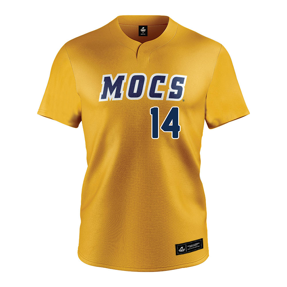 UTC - NCAA Softball : Lexi Cooley - Gold Jersey