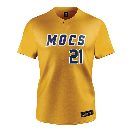 UTC - NCAA Softball : Izzy Carlyle - Gold Jersey