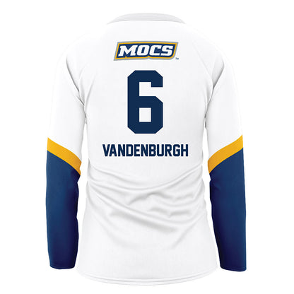 UTC - NCAA Women's Volleyball : Jazeli Vandenburgh - White Volleyball Jersey-1