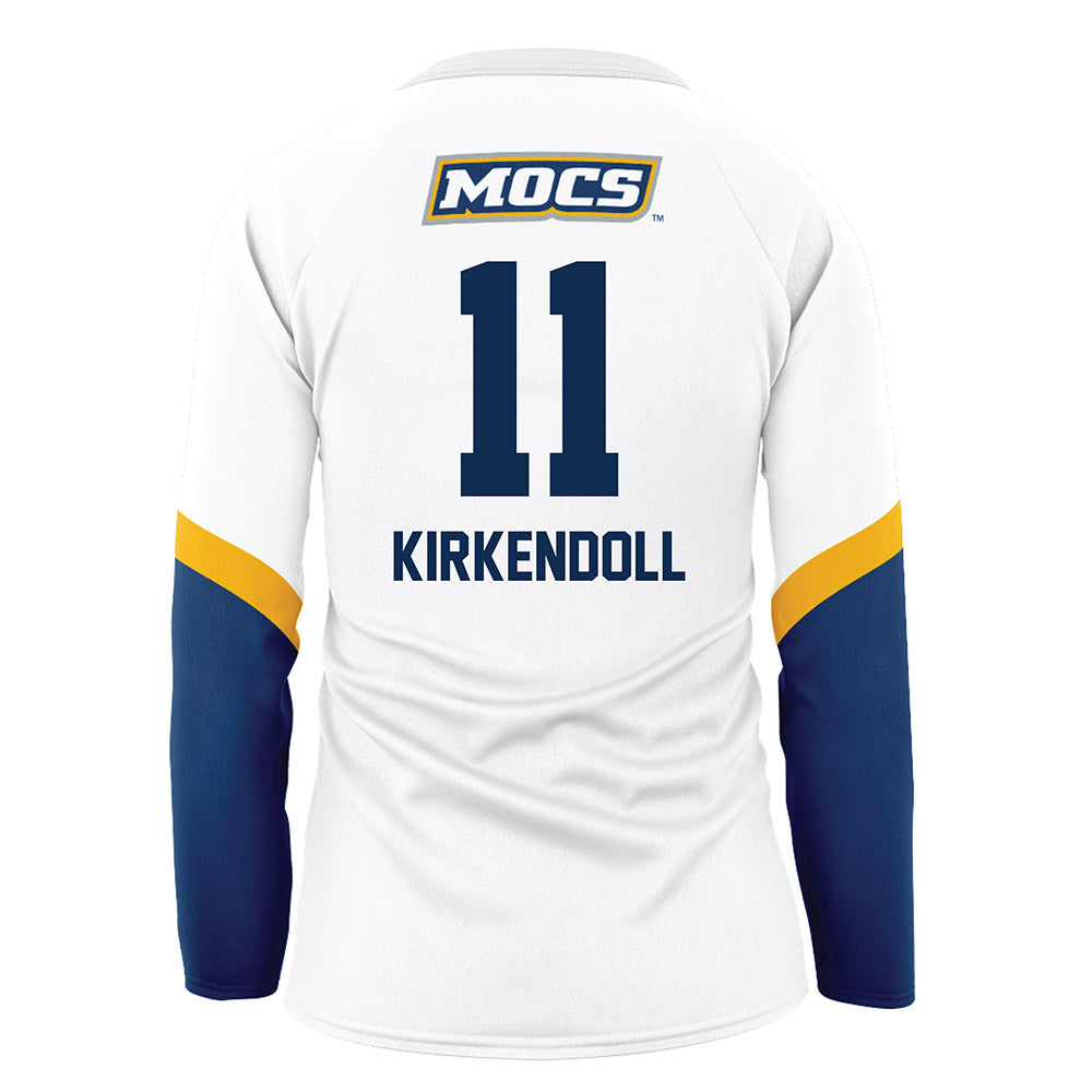 UTC - NCAA Women's Volleyball : Kynli kirkendoll - White Volleyball Jersey