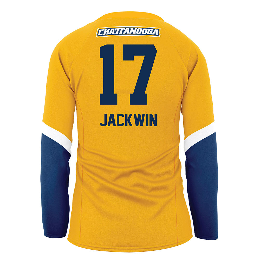 UTC - NCAA Women's Volleyball : Sydney Jackwin - Gold Volleyball Jersey-1
