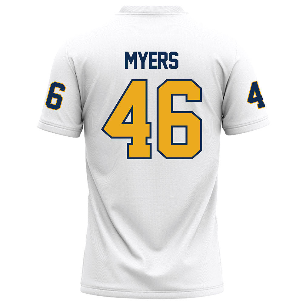 UTC - NCAA Football : Ethan Myers - White Football Jersey-1