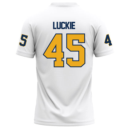 UTC - NCAA Football : Drake Luckie - White Football Jersey-1