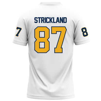 UTC - NCAA Football : Landon Strickland - White Football Jersey-1