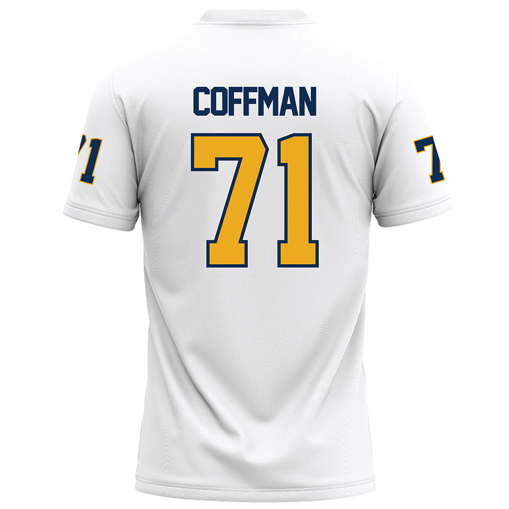 UTC - NCAA Football : Connor Coffman - White Football Jersey-1