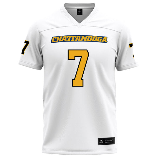UTC - NCAA Football : John McIntyre - White Football Jersey-0
