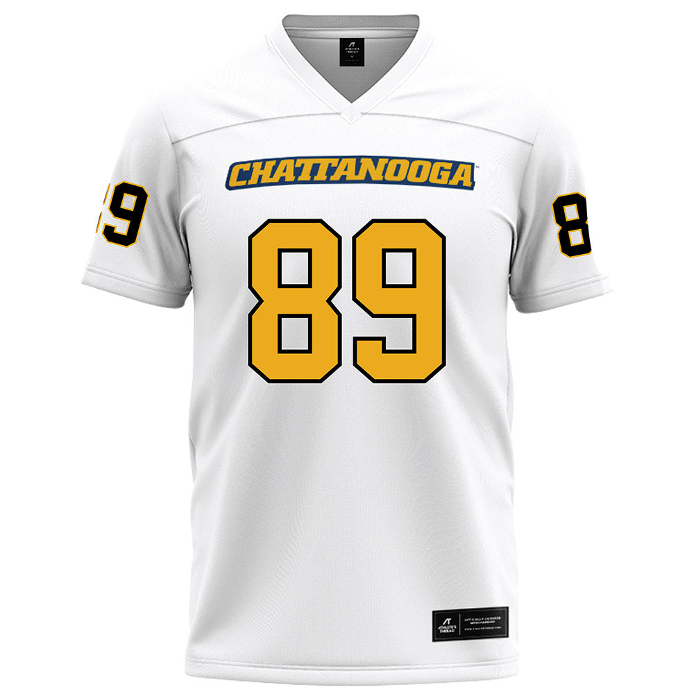 UTC - NCAA Football : Hunter Teal - White Football Jersey-0