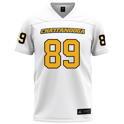 UTC - NCAA Football : Hunter Teal - White Football Jersey-0