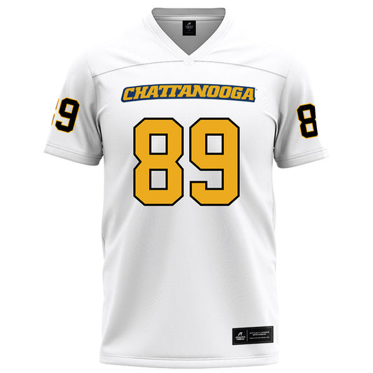 UTC - NCAA Football : Hunter Teal - White Football Jersey-0