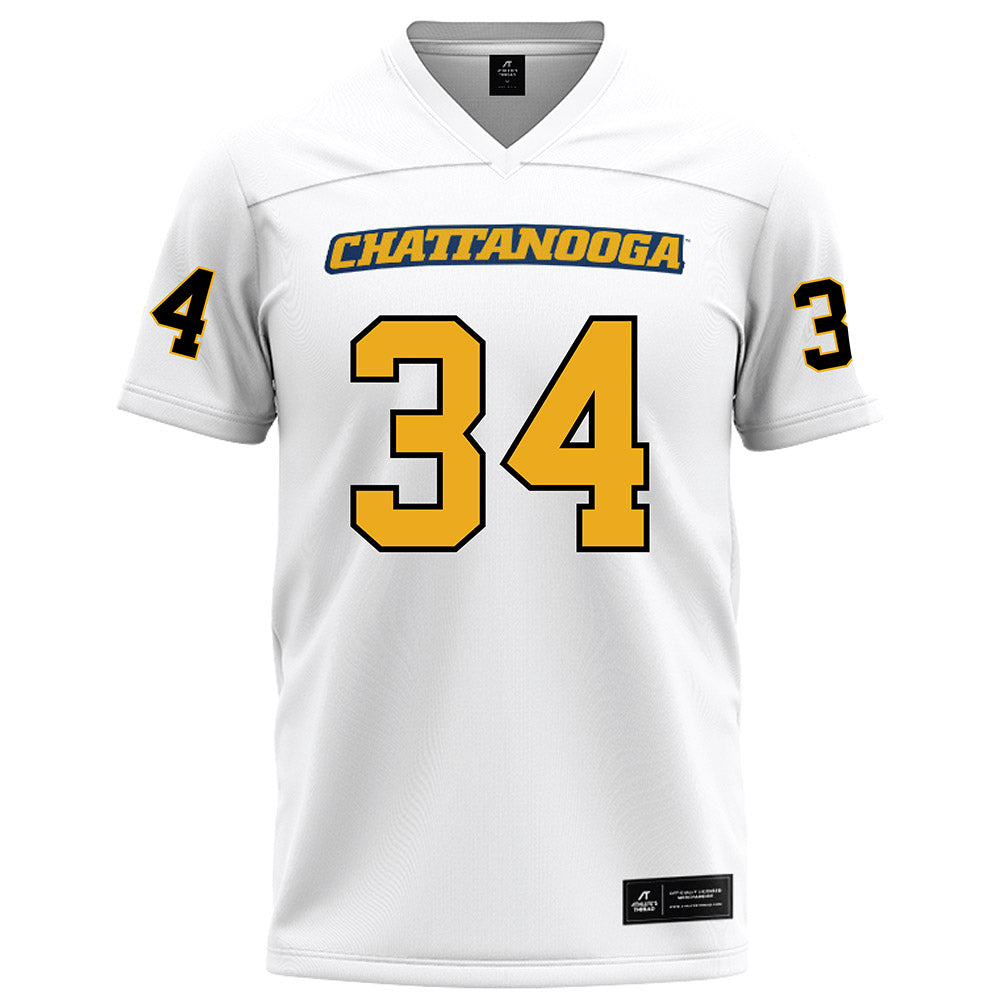 UTC - NCAA Football : Hudson Powell - White Football Jersey-0